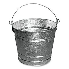 Magnolia Brush 20Pail Hot-Dipped Galvanized Pail, 24.04 Qt