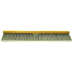 Magnolia Brush 3724-Fx Silver Flagged Tip Polystyrene Floor Brush, 3424-Fx, 3 In Trim X 24 In L, Wood, Brush Head Only