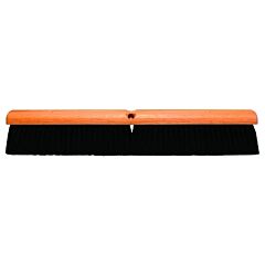 Magnolia Brush 2024 No. 20 Line Floor Brush, 24 In Hardwood Block, 3 In Trim L, Black Polypropylene