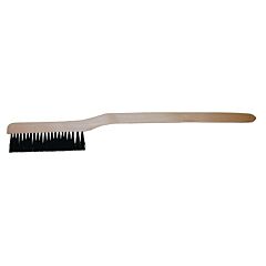 Magnolia Brush 28 Radiator Brushes, 24 In, Black Flagged-Tip Polystyrene Wire, Hardwood Handle