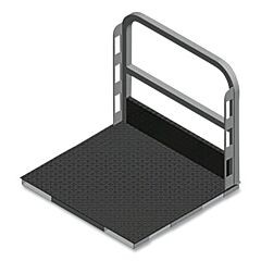 Saf-T-Cart Stp-16B Pallet Series, Steel, 42 In W X 39 In D X 38.5 L, 16 Cylinders, Black