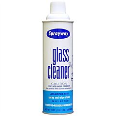 Sprayway Sw050 Glass Cleaner, 20 Oz. Aerosol Can, 1/Case
