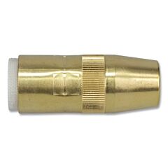 Best Welds N-5814B Centerfire Style Mig Gun Nozzle, 5/8 In Bore, 1/4 In Recess, Brass