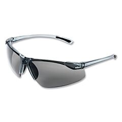Sellstrom S74271 Xm340 Series Safety Glasses, Smoke Lens, Polycarbonate, Hard Coating, Smoke Frame