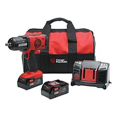 Chicago Pneumatic 8941088493 20V 1/2 In Cordless Impact Kit-6Ah Version