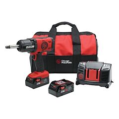 Chicago Pneumatic 8941088497 20V 1/2 In Cordless Impact W/2 In Anvil Kit-6Ah Version