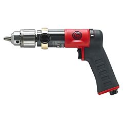 Chicago Pneumatic Cp9789C Cp9789C Pistol Drill, 1/2 In Chuck, 840 Rpm, Keyed Metal