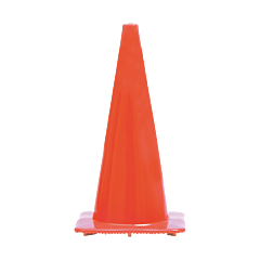 Truforce Tc36 Traffic Cone, 36", 10 Lb, Dayglow Orange, 1/Each
