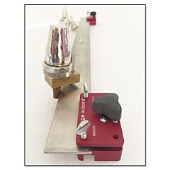 Flange Wizard Msg230-24 Magnetic Torch Guide, 24 In L, Stainless Steel, Heat Resistant, 1 Magnetic Block