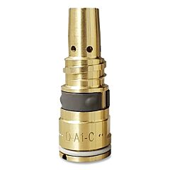 Bernard D-A1-C Acculock S Gas Diffuser, Brass, Thread-On Conventional Liner, Large, For Bernard Btb/Miller Mdx™-250