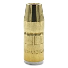 Bernard Ns-A1218B Acculock S Series Nozzle, Small, 1/2 In Bore, 1/8 In Recess, Brass