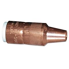Bernard Nt-3800C Centerfire Mig Nozzle, Flush, 3/8 In Bore, For Tt Series Tip, Copper