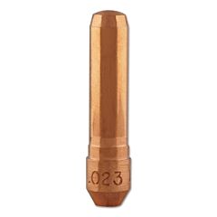 Bernard T-023 Centerfire Mig Contact Tip, 0.023 In Wire, T-023, Non-Threaded, Tapered Base