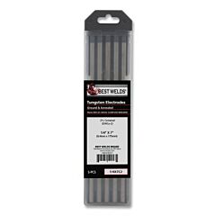 Best Welds 1/4X7C2 2% Ceriated Ground Tungsten Electrode, 1/4 In X 7 In, 5 Pk