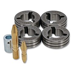 Best Welds 151027 Miller Style Drive Roll Kit, 4 Drive Roll, V-Groove, 0.045 In Wire Size