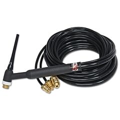 Best Welds 18Sc-12 18Sc Tig Torch Package, Water Cooled, 400 A, Rigid Head, 12.5 Ft Cable, Vinyl