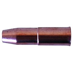 Best Welds 24Fn-75S Mig Gun Nozzle, 3/4 In Bore, 1/8 In Recess, Tweco Style 24Fn, Fine Thread, Copper