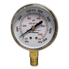 Best Welds B251000 Bw 2-1/2X1000 Brass Replacement Gauge