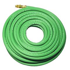 Best Welds 1/2X2-Grn-100-Cc Grade R Single-Line Welding Hose, 1/2 In, 100 Ft, Cc Fittings, Oxygen, Green