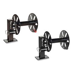 Best Welds Bwcr12Fset Cable Reel, Set Of 2, With Fixed Base, 12 In