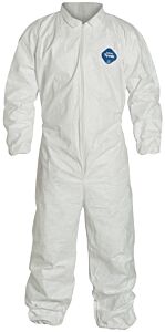 Dupont Ty125Swhmd002500 Tyvek Coveralls W/ Elastic Wrists & Ankles, Medium