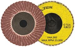 Walter 04A262 2-1/2" Flap Disc - Gr120