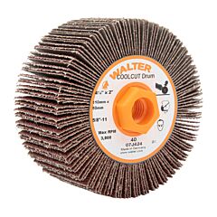 Walter 07J424 4-1/4X2 Gr.40 Flap Drum