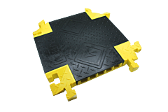 Checkers Bb5X-125-T-B/Y 5-Channel Light-Duty Bumble Bee - T-Connector Cross Section