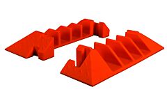 Checkers Cpec4X300-O 4-Channel General Manufacturing Linebacker End Caps