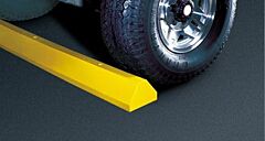 Checkers Cs6C-Hg Each Car Stop 6' Compact Gray W/Hardware