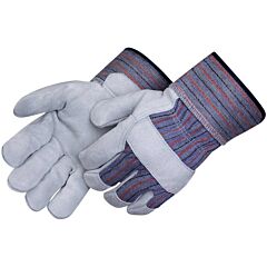 Liberty Safety 3260Sqm Leather Gloves, Shoulder Full Feature Leather Palm, Size Medium