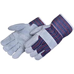 Liberty Safety 3280Q Leather Gloves, Shoulder Leather Palm With Reinforced Palm Patch, Size Men'S