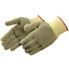 Liberty Safety 4815Kc Frogrip Cut-Resistant Gloves, Kevlar® String Knit With Pvc Dots, Standard Weight, A2 Cut, Size Large