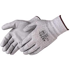Liberty Safety 4936M Frogrip Cut-Resistant Gloves, Gray Polyurethane Coated, A2 Cut, Size Medium
