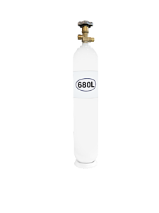 Carbon Monoxide 100 Ppm/ Methane 2.5% (50% Lel)/ Oxygen 20.9%/ Nitrogen (Cga Fitting) Calibration Gas, 680 Liter Steel