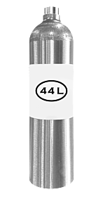 Hydrogen Sulfide 10 Ppm/ Carbon Monoxide 50 Ppm/ Methane 2.5% (50% Lel)/ Oxygen 18.0%/ Nitrogen Calibration Gas, 44 Liter Aluminum