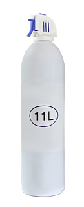 Methane 100 Ppm/ Air Calibration Gas, 11 Liter Aluminum