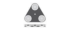 Checkers Fs3009Ld Each Flagstaff Magnet Mount Base For Light Duty Flagstaff