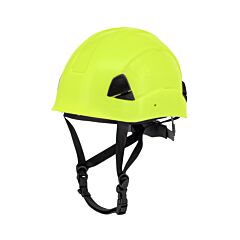 Radians Rhc2-Hv Lime Dareware Rhc2 Type Ii Class E Safety Helmet, Non-Vented, Hv-Lime