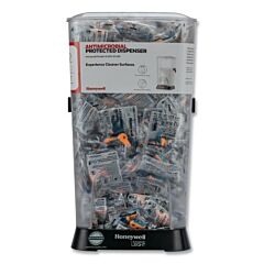 Howard Leight Hl400-Lt-30-Am Antimicrobial-Protected Hl400 Dispensers For Earplugs, Laser Trak, Blue/Orange