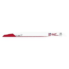 Milwaukee Tool 48-00-5027 High Performance Bi-Metal Blade, 12 In X 1 In, 5/8 Tpi, 5 Per Pouch