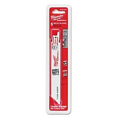 Milwaukee Tool 48-00-5182 Standard Metal Cutting Blade, 6 In L, 14 Tpi, For Scheduled 80 Pipe/Angle Iron
