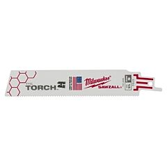 Milwaukee Tool 48-00-5782 The Torch Bi-Metal Blade, 6 In L, 14 Tpi, For Scheduled 80 Pipe/Angle Iron