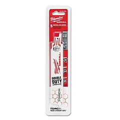 Milwaukee Tool 48-00-5786 The Torch Bi-Metal Blade, 6 In L, 24 Tpi, For Emt/Tube And Duct/Sheet Metal