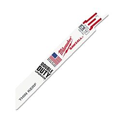 Milwaukee Tool 48-01-6182 Standard Metal Cutting Blade, 6 In L, 14 Tpi, For Scheduled 80 Pipe/Angle Iron