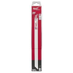 Milwaukee Tool 48-01-6189 Standard Metal Cutting Blade, 12 In L, 18 Tpi, For Rigid Conduit/Strut