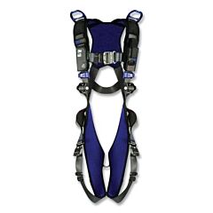 3M Dbi-Sala 1113073 Exofit X300 Comfort Vest Rescue Safety Harness, Back And Shoulder D-Ring, 2X-Large, Auto-Locking Quick Connect
