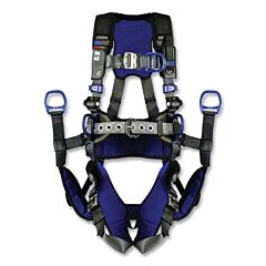 3M Dbi-Sala 1113374 Exofit X300 Comfort Tower Climbing/Positioning/Suspension Safety Harness, Back/Front/Hip D-Ring, 2X-Large, Auto-Locking Quick Connect