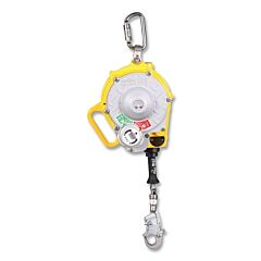 3M Dbi-Sala 3400162 Sealed-Blok Self-Retracting Lifeline (Srl), 50 Ft, Carabiner Top, 310 Lb, Swivel Snap Hook Bottom, Single-Leg