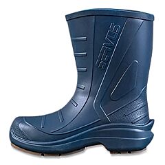 Servus 521121-13 Work Light Industrial Boot, 12 In H, Ethylene-Vinyl Acetate/Nitrile, Dark Blue, Size 13